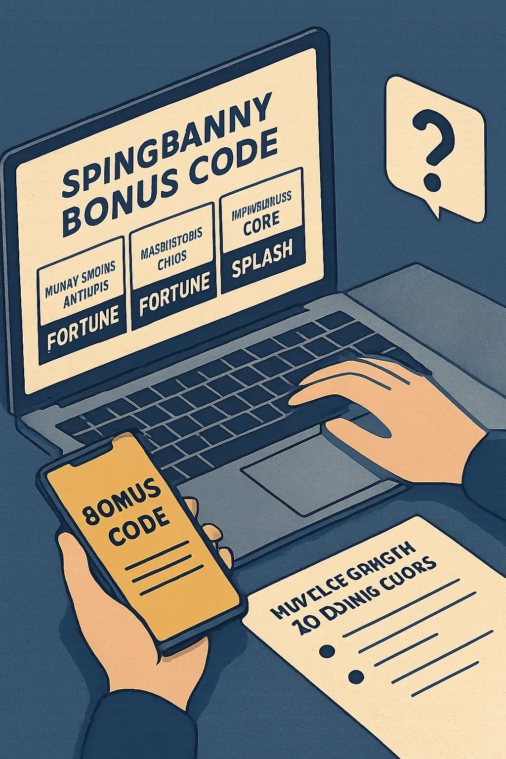 SpinGranny Bonus Code visual guide for SpinGranny Casino