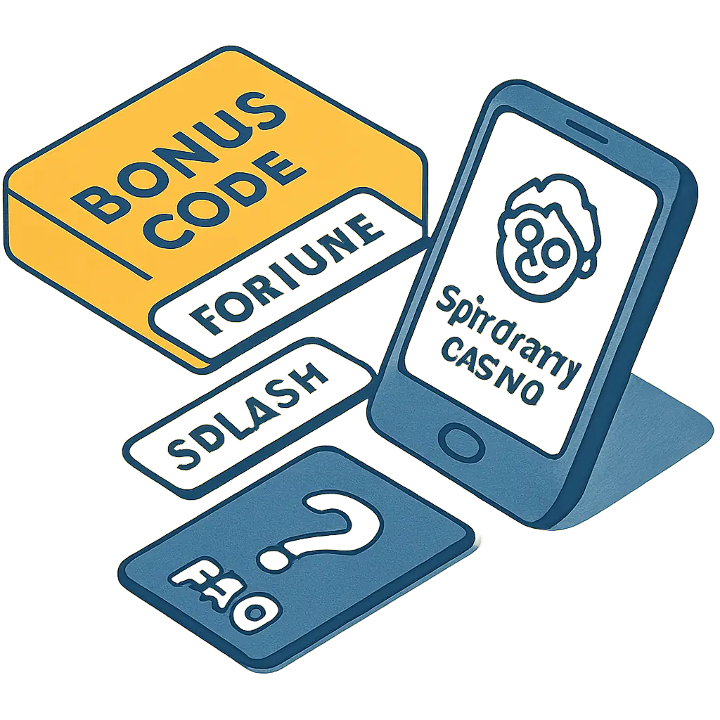 SpinGranny Bonus Code visual guide for SpinGranny Casino